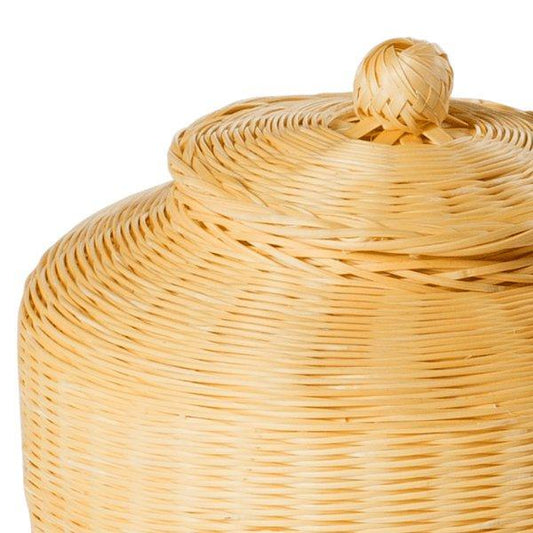 Bamboo Urn Lid Detail